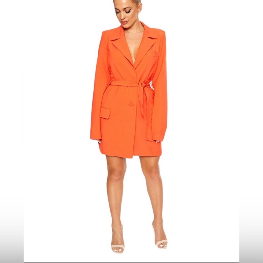 Naked Wardrobe Blaze It Up Suit Dress